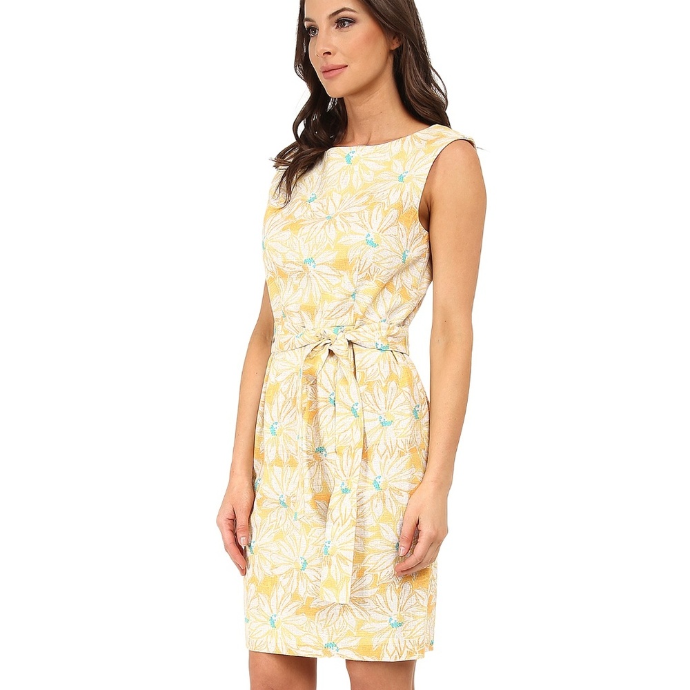 Pendleton Yellow Gloria Belted Dress & Jacket
